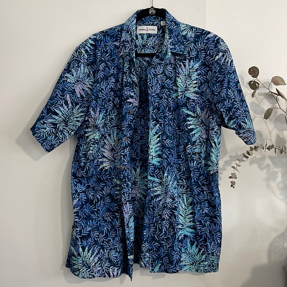 Mens Hawaiian/Beach button up